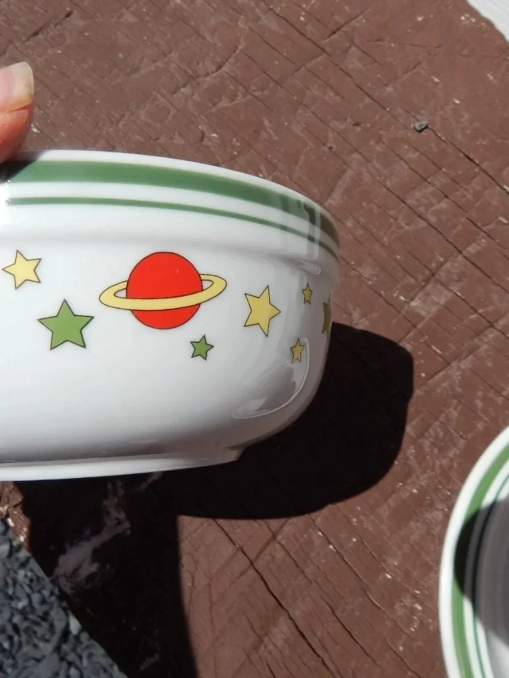 Vintage Marvin Martian Six Flags Cup Bowl & Mug Set HARD TO FIND *******